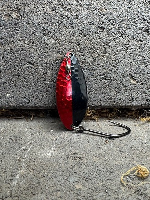 R&B Hammered Candy Blood Red n Black 5050