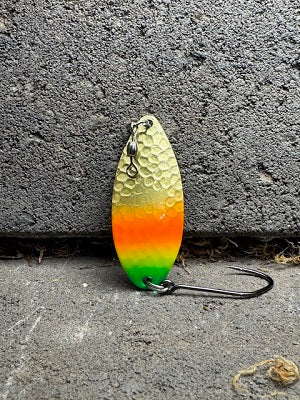 R&B Hammered Brass n Mexican Hat Tip