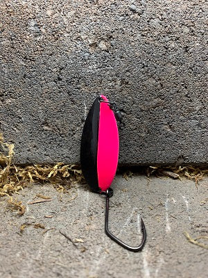 R&B Hammered Candy Black n Fluorescent Pink 5050