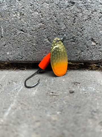 CLOSE OUT: #4 Orange Tip on Brass with Flo Orange and Black Body
