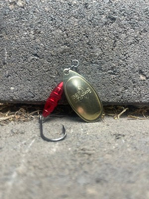 Custom Run: R&B UV Polished Brass on Candy Blood Red Old School Body