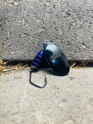 Custom Run: R&B Candy Black on Candy Purple Cone Body