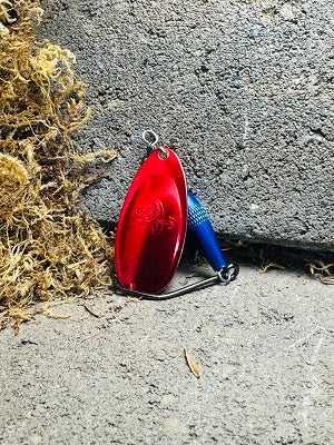 Custom Run: R&B Candy Blood Red on Candy Blue Torpedo Body