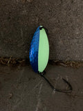 R&B Hammered Candy Blue n Glow 5050