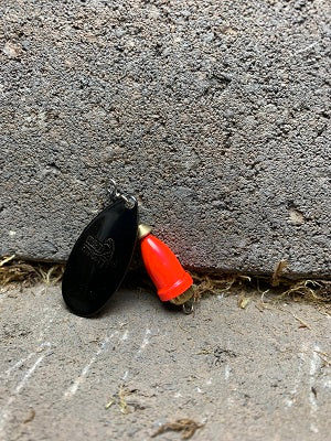 R&B Candy Black Blade On Flo Red Bell