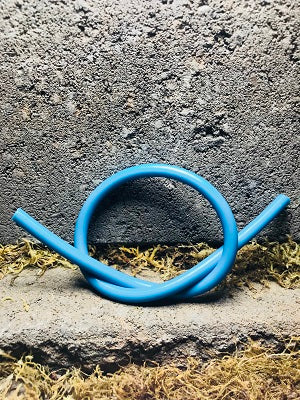 Latex Fluorescent Blue Tubing