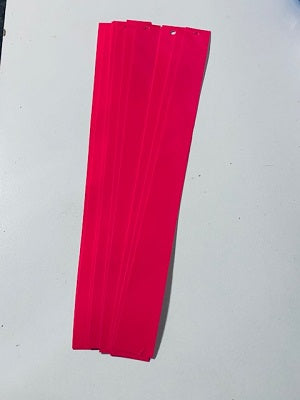 1" X 12" Fluorescent Pink Tape