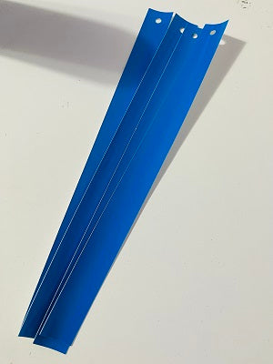 1" X 12" Fluorescent Blue Tape